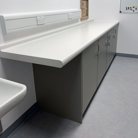 HTM 63 Laminate Worktop | Cut to Size | NHS Compliant