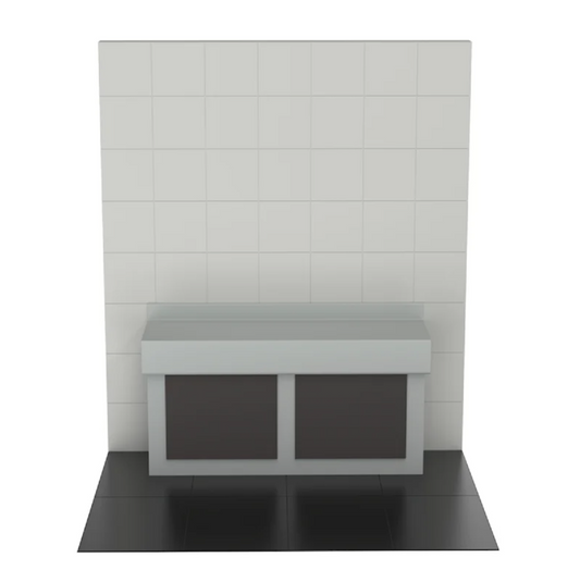 1200 - 1600mm - Vanity Unit - Smart Range