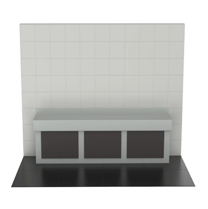 2100 - 2900mm - Vanity Unit - Smart Range
