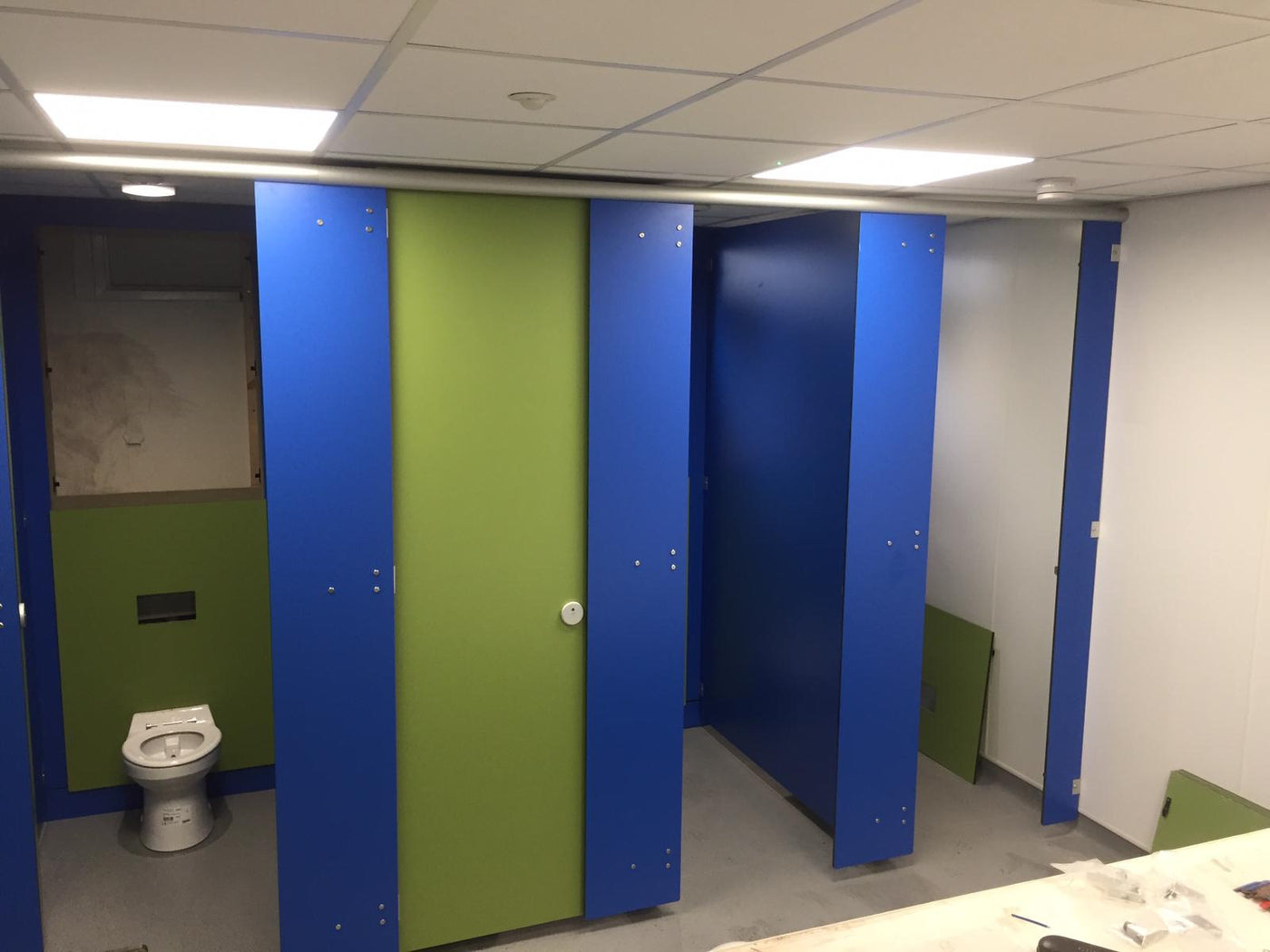 Replacement Toilet Cubicle Partitions | Made to Measure | Any System