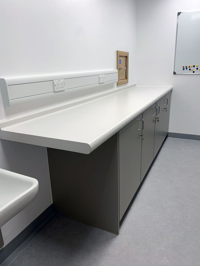 HTM 63 Laminate Worktop - Compliant with NHS standards