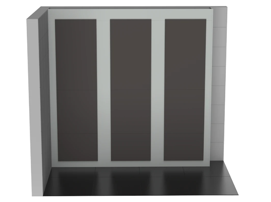 Triple Set IPS Unit - Into Left Corner - Smart Range