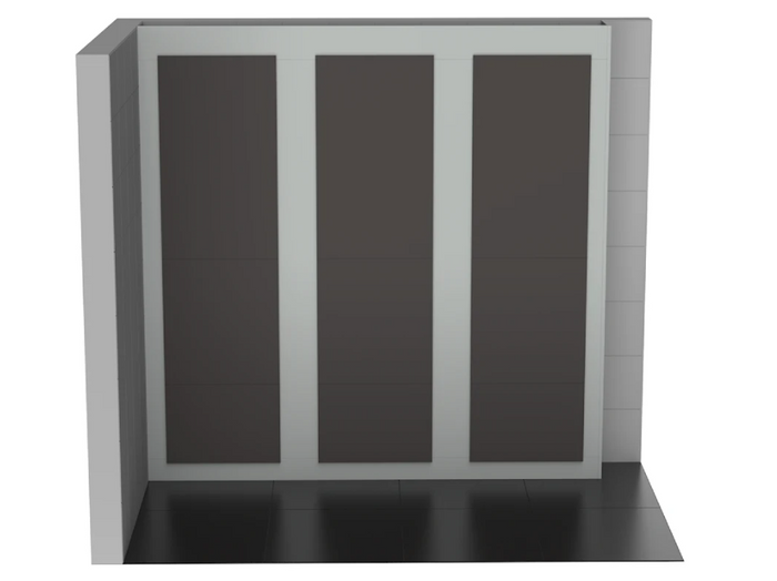 Triple Set IPS Unit - Into Left Corner - Smart Range