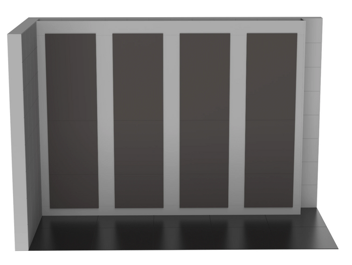 Four Set IPS Unit - Into Left Corner - Smart Range