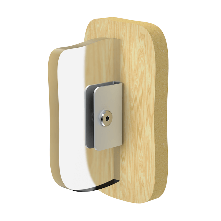 Partition Channel Bracket for washroom cubicle