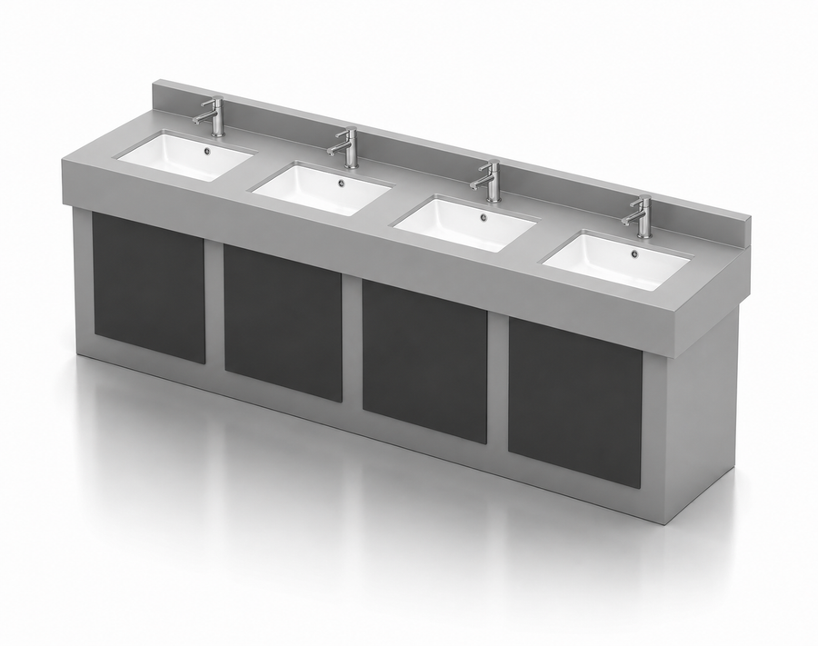 Smart Range Vanity Units | Made to Measure | 1–5 Sinks