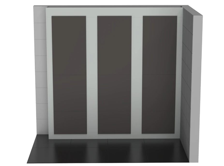 Triple Set IPS Unit - Into Right Corner - Smart Range