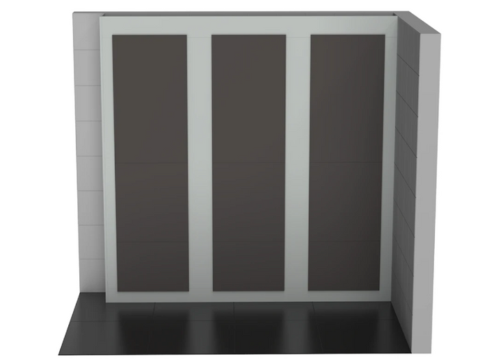 Triple Set IPS Unit - Into Right Corner - Smart Range