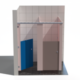 Blossom Range - 2 Cubicles Into Left Corner