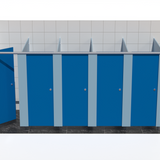 5 Cubicles - Into Left Corner