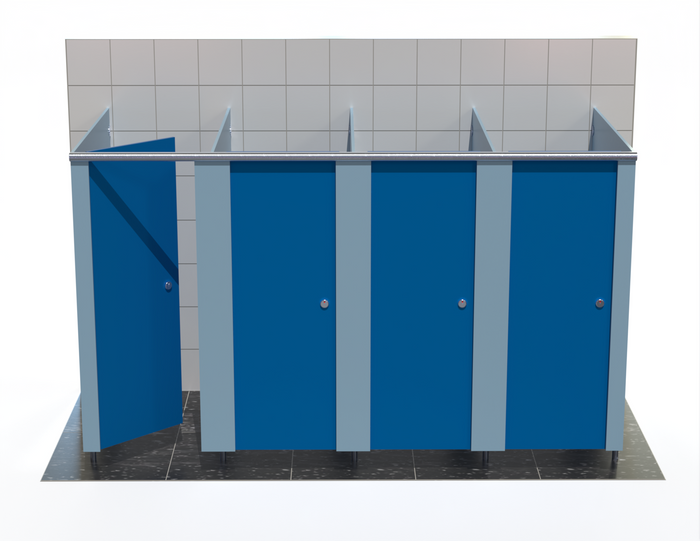 4 Cubicles - Freestanding