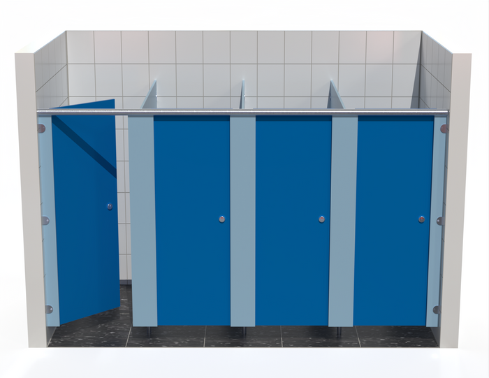 4 Cubicles - In-Between Walls
