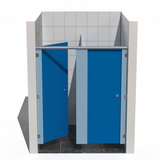 2 Cubicles - Between Walls