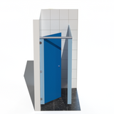 Single Cubicle - Into Left Corner