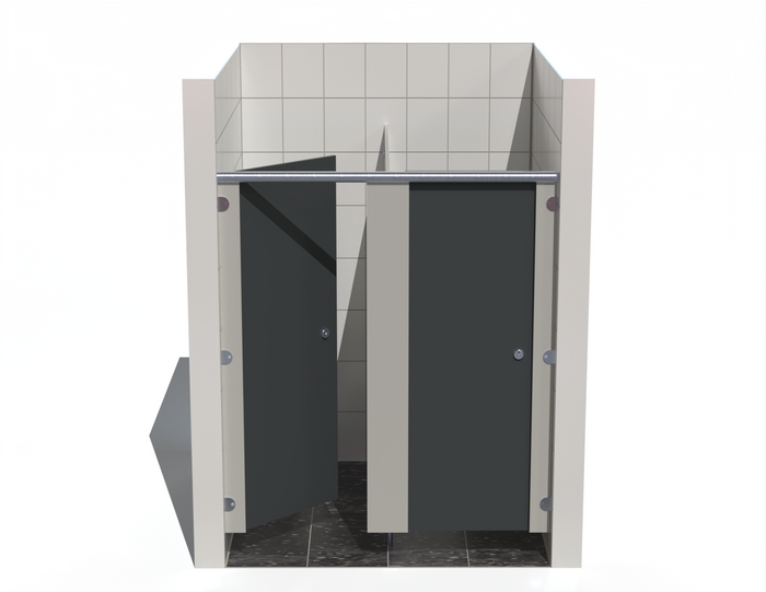 2 Cubicles - Between Walls