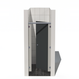 Single Cubicle - Between Walls