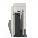 Single Cubicle - Into Left Corner