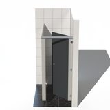 Single Cubicle - Into Right Corner