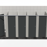 5 Cubicles - Into Left Corner