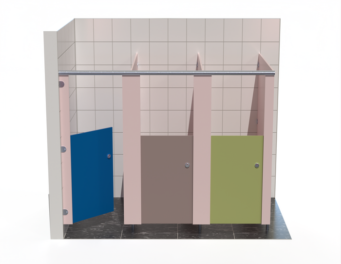 Blossom Range - 3 Into Left Hand Corner Cubicles