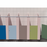 Blossom Range - 5 Into Right Hand Corner Cubicles