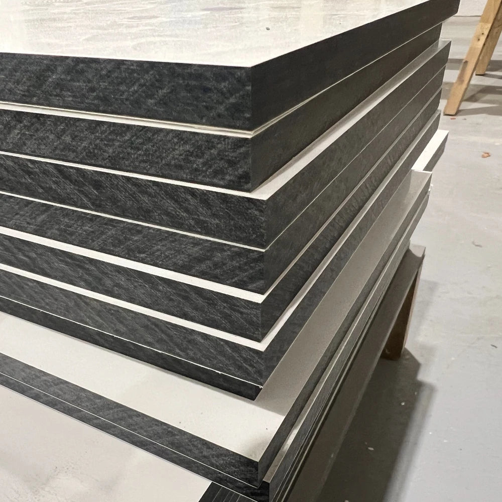 White Polyrey CGL SGL Solid Grade Laminate