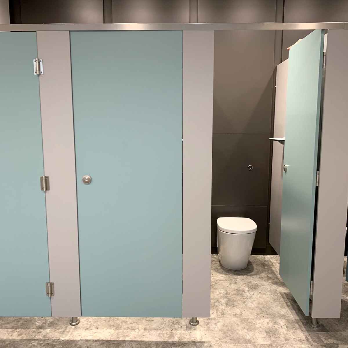 Replacement Toilet Cubicle Partitions | Made to Measure | Any System