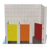 Tippy Toes Range - 3 Cubicle Into Right