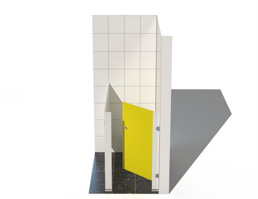 1 Cubicle - Into Right Corner - Tippy Toes Range