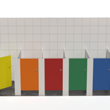 Tippy Toes Range - 5 Cubicle Freestanding